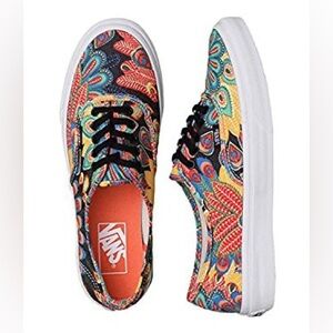 Vans Authentic Peacock print